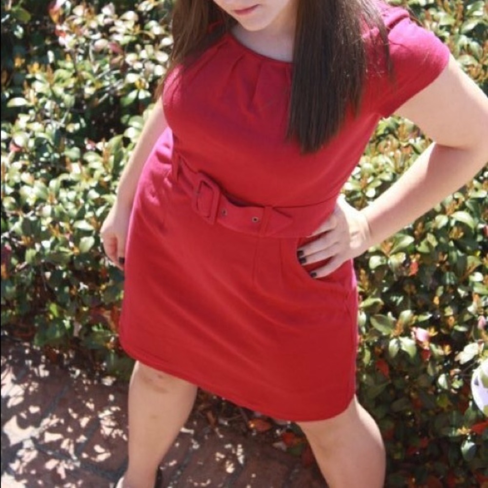 H&M Magenta Dress